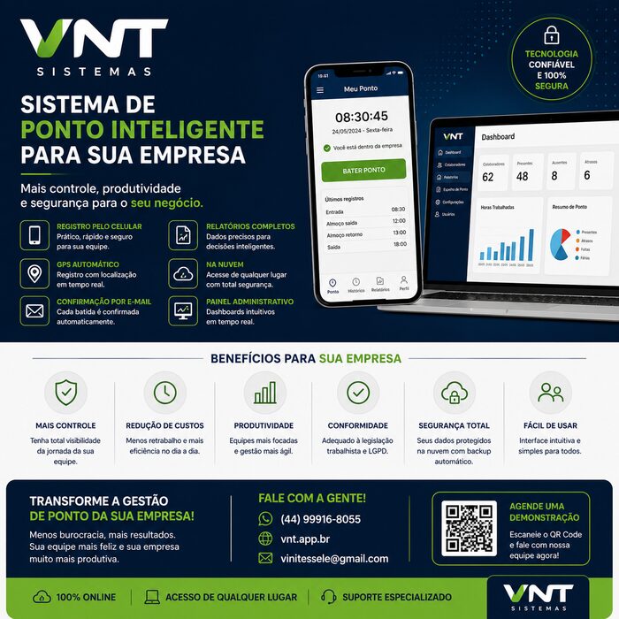 Ponto Fácil - Sistema de Ponto Inteligente
